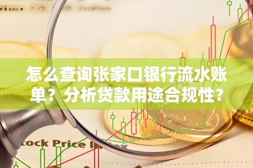 怎么查询张家口银行流水账单？分析贷款用途合规性？
